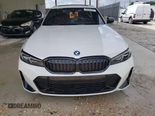 2024 BMW 3 Series 330e with VIN 3MW39FF08R8E33787, listed as a Copart auction lot 63331344 with 7,786 mi miles and Non Repairable. Bid and sale history available at carsss.com. Image 5.
