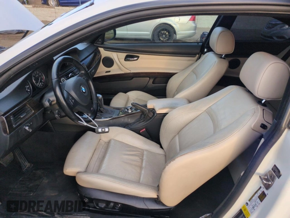 2012 BMW 3 Series 335i with VIN WBAKG7C53CE803457, listed as a Copart auction lot 50101425 with 105,980 mi miles and Salvage title. Bid and sale history available at DreamBid. Image 7.