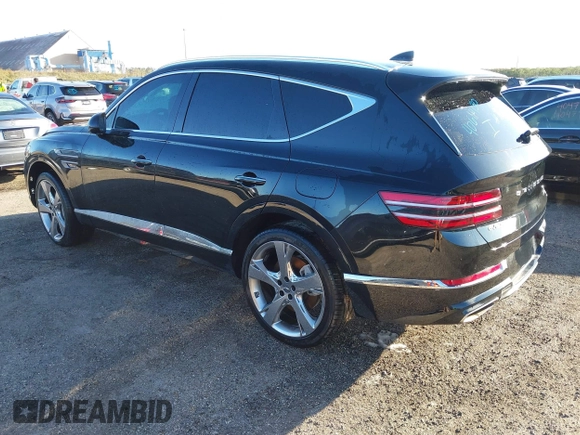 2024 Genesis GV80 with VIN KMUHCESC1RU149101, listed as a IAAI auction lot 40614130 with Not Provided miles and . Bid and sale history available at DreamBid. Image 3.