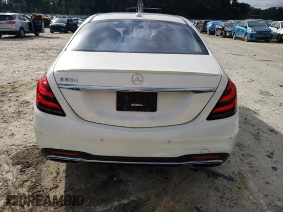2020 Mercedes-Benz S-Class S 560 with VIN W1KUG8DBXLA551628, listed as a Copart auction lot 42803035 with 35,872 mi miles and Salvage Title. Bid and sale history available at carsss.com. Image 6.