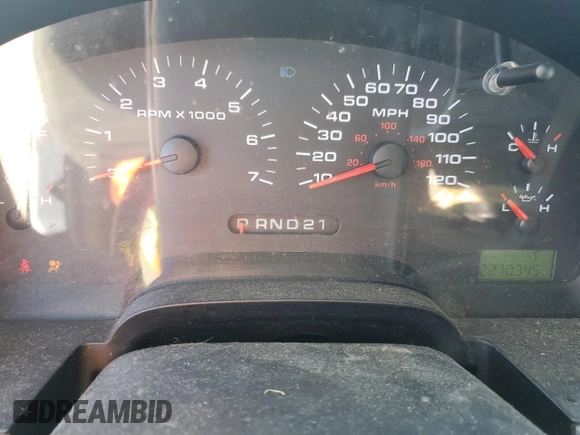 2004 Ford F-150 XL with VIN 1FTRF12W44NC42487, listed as a Copart auction lot 42870215 with 227,034 mi miles and Clean Title. Bid and sale history available at carsss.com. Image 9.