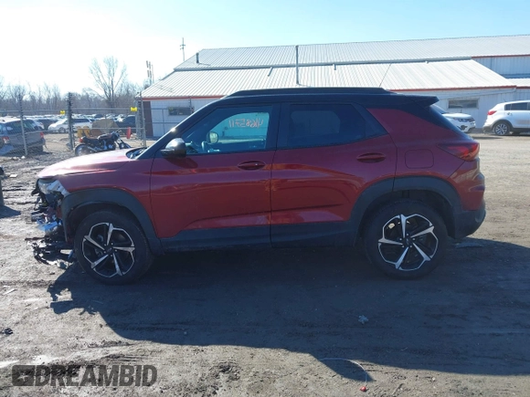 2022 Chevrolet TrailBlazer RS with VIN KL79MTSL4NB047027, listed as a IAAI auction lot 41685771 with 73,899 mi miles and . Bid and sale history available at DreamBid. Image 15.