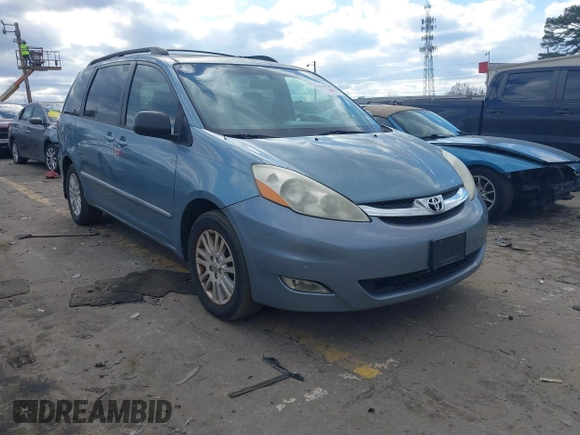 2008 Toyota Sienna XLE with VIN 5TDZK22C58S153213, listed as a IAAI auction lot 41430139 with 116,011 mi miles. Bid and sale history available at carsss.com. Image 1.