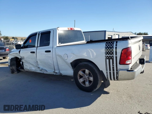 2022 Ram 1500 Tradesman with VIN 1C6RR6FG3NS171123, listed as a Copart auction lot 82397484 with 19,217 mi miles and Salvage title. Bid and sale history available at DreamBid. Image 2.
