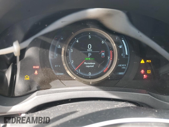 2016 Lexus RC 350 F Sport with VIN JTHHE5BC5G5014089, listed as a Copart auction lot 45663315 with 148,303 mi miles and Salvage Title. Bid and sale history available at DreamBid. Image 9.