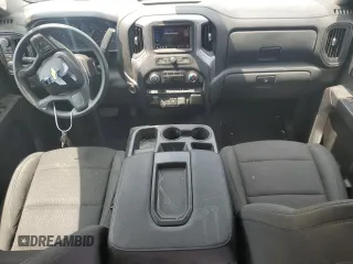 2022 Chevrolet Silverado 1500 Custom with VIN 1GCPDBEK5NZ569941, listed as a Copart auction lot 51241085 with 17,191 mi miles and Salvage Title. Bid and sale history available at carsss.com. Image 8.