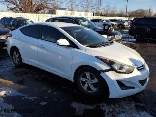 2015 Hyundai Elantra Limited with VIN 5NPDH4AE1FH597974, listed as a Copart auction lot 46057675 with 195,116 mi miles and Clean Title. Bid and sale history available at carsss.com. Image 4.