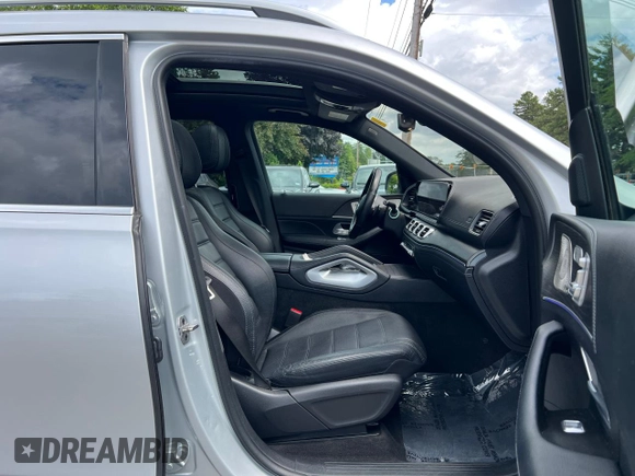 2021 Mercedes-Benz GLS 450 with VIN 4JGFF5KEXMA410816, listed as a Copart auction lot 65096815 with 157,958 mi miles and Clean title. Bid and sale history available at DreamBid. Image 5.