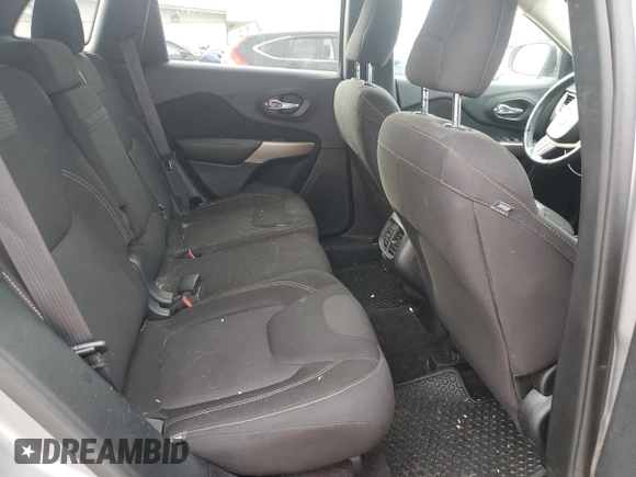 2017 Jeep Cherokee Latitude with VIN 1C4PJMCS1HW617979, listed as a Copart auction lot 84250714 with 105,987 mi miles and Salvage Title. Bid and sale history available at DreamBid. Image 12.