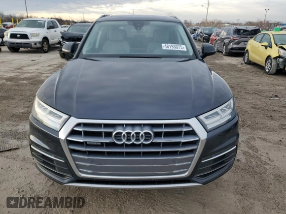2020 Audi Q5 Premium Plus with VIN WA1BNAFY9L2074758, listed as a Copart auction lot 48193075 with 87,102 mi miles and Salvage Title. Bid and sale history available at carsss.com. Image 5.