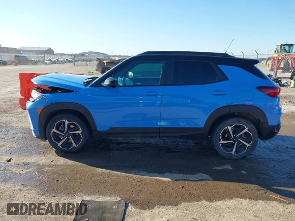 2023 Chevrolet TrailBlazer RS with VIN KL79MTSL4PB215994, listed as a IAAI auction lot 41208839 with 41,206 mi miles and . Bid and sale history available at DreamBid. Image 14.