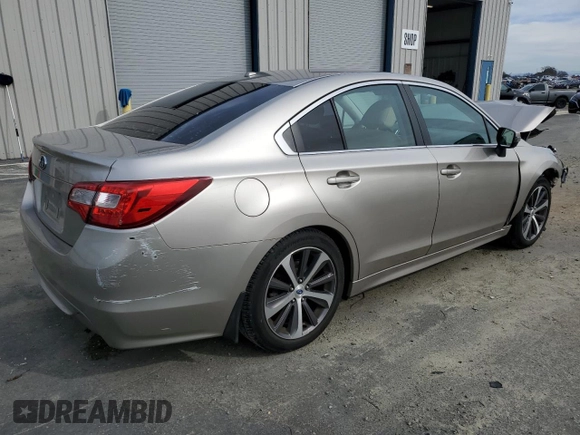 2015 Subaru Legacy 2.5i Limited with VIN 4S3BNBN67F3066037, listed as a Copart auction lot 45033315 with 102,724 mi miles and Salvage Title. Bid and sale history available at carsss.com. Image 3.