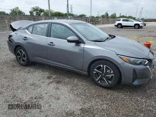 2024 Nissan Sentra SV with VIN 3N1AB8CV3RY354430, listed as a Copart auction lot 62773345 with 19,311 mi miles and Non repairable. Bid and sale history available at DreamBid. Image 4.