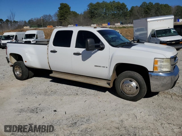 2007 Chevrolet Silverado 3500HD DRW Work Truck with VIN 1GCJC33K57F536458, listed as a Copart auction lot 46265465 with 211,752 mi miles and Salvage Title. Bid and sale history available at DreamBid. Image 4.