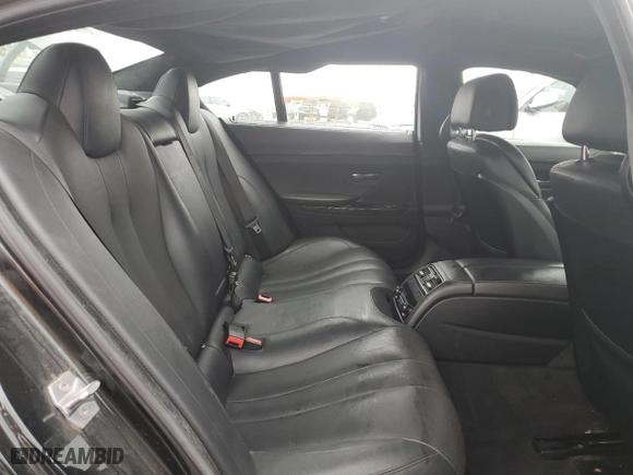 2015 BMW 6 Series 640i xDrive with VIN WBA6B8C58FD453291, listed as a Copart auction lot 45531765 with 93,666 mi miles and Salvage Title. Bid and sale history available at carsss.com. Image 10.