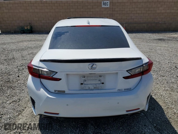 2015 Lexus RC 350 F Sport z VIN JTHHE5BC7F5001536, wystawiony jako Copart lot #53997035 z przebiegiem 111 501 mil mil oraz Szkody całkowita. Historia ofert i sprzedaży dostępna na DreamBid. Obrazek 6.
