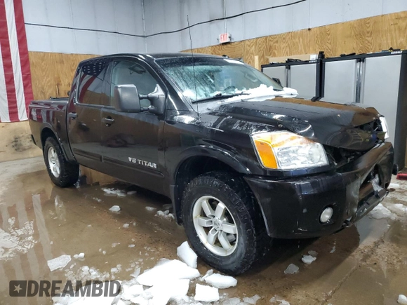 2012 Nissan Titan S with VIN 1N6AA0EC2CN302012, listed as a Copart auction lot 50864625 with 200,219 mi miles and Clean title. Bid and sale history available at DreamBid. Image 4.
