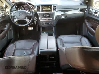2015 Mercedes-Benz M 400 with VIN 4JGDA5GB6FA578668, listed as a Copart auction lot 81893144 with 113,566 mi miles and Salvage Title. Bid and sale history available at DreamBid. Image 8.