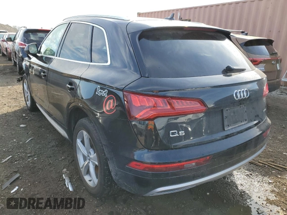 2020 Audi Q5 Premium Plus with VIN WA1BNAFY0L2029014, listed as a Copart auction lot 65939012 with 31,890 mi miles. Bid and sale history available at carsss.com. Image 3.