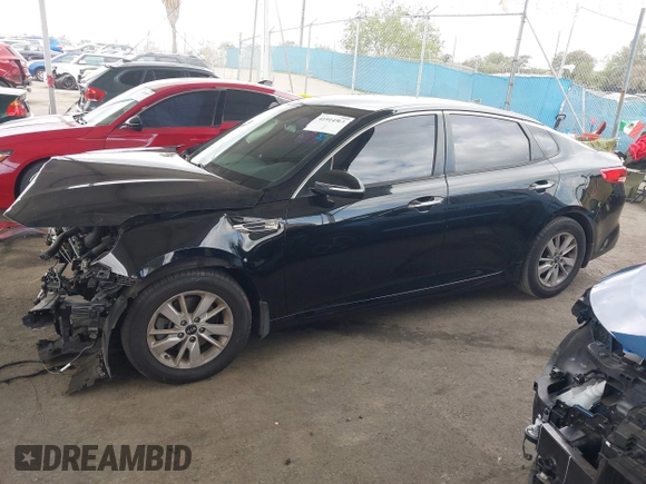 2016 Kia Optima LX with VIN 5XXGT4L30GG058329, listed as a IAAI auction lot 41914961 with 93,879 mi miles. Bid and sale history available at carsss.com. Image 15.