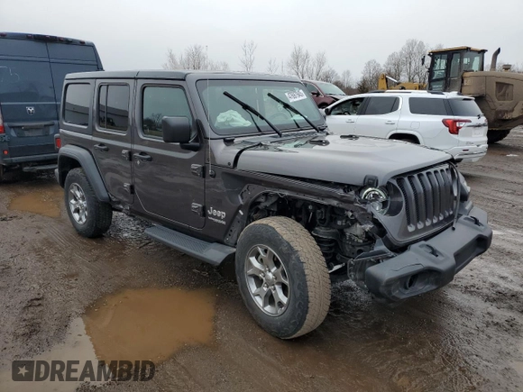 2020 Jeep Wrangler Unlimited Sport S z VIN 1C4HJXDN7LW286915, wystawiony jako Copart lot #51834275 z przebiegiem 33 129 mil mil oraz Szkoda całkowita • Salvage title. Historia ofert i sprzedaży dostępna na DreamBid. Obrazek 4.