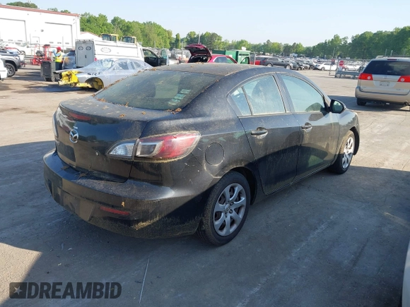 2012 Mazda Mazda3 i Sport with VIN JM1BL1UG4C1508659, listed as a IAAI auction lot 42057581 with 16,951 mi miles. Bid and sale history available at carsss.com. Image 4.