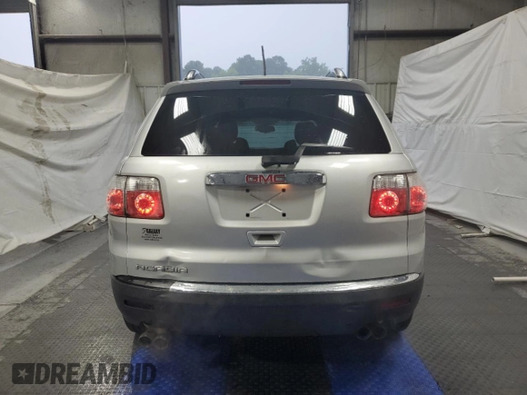 2010 GMC Acadia SL with VIN 1GKLRKED7AJ103863, listed as a Copart auction lot 58837045 with 171,226 mi miles and Clean title. Bid and sale history available at DreamBid. Image 6.