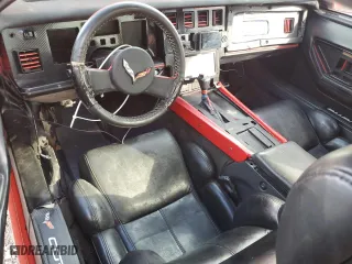 1987 Chevrolet Corvette with VIN 1G1YY2182H5117680, listed as a Copart auction lot 86649134 with 0 mi miles and Clean Title. Bid and sale history available at carsss.com. Image 8.