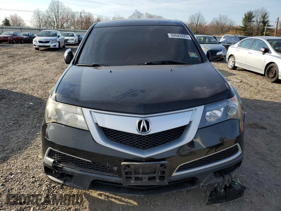 2010 Acura MDX Technology with VIN 2HNYD2H48AH529505, listed as a Copart auction lot 50682825 with 122,832 mi miles and Salvage Title. Bid and sale history available at DreamBid. Image 5.