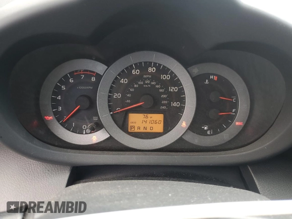 2012 Toyota RAV4 Sport with VIN JTMRK4DVXC5109636, listed as a Copart auction lot 55310995 with 141,060 mi miles and Salvage title. Bid and sale history available at DreamBid. Image 9.