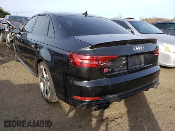2018 Audi S4 Premium Plus with VIN WAUB4AF4XJA019256, listed as a Copart auction lot 75313593 with 71,826 mi miles. Bid and sale history available at carsss.com. Image 2.