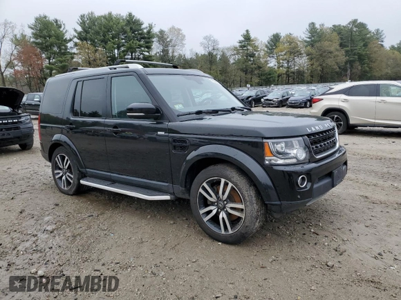 2016 Land Rover LR4 HSE Lux with VIN SALAK2V64GA818707, listed as a Copart auction lot 55533595 with 168,908 mi miles and Clean Title. Bid and sale history available at DreamBid. Image 4.