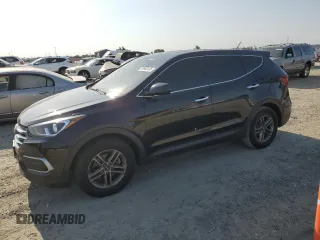 2018 Hyundai Santa Fe 2.4L with VIN 5NMZT3LB0JH095853, listed as a Copart auction lot 59963125 with 128,186 mi miles and Clean title. Bid and sale history available at DreamBid. Image 1.