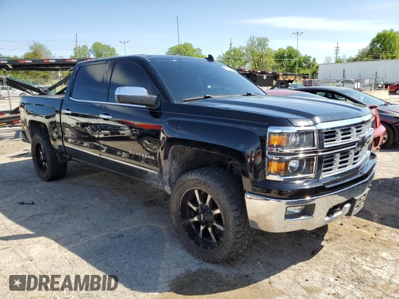 2015 Chevrolet Silverado 1500 LTZ with VIN 3GCUKSEC5FG317867, listed as a Copart auction lot 50951014 with 132,861 mi miles and Salvage Title. Bid and sale history available at carsss.com. Image 4.