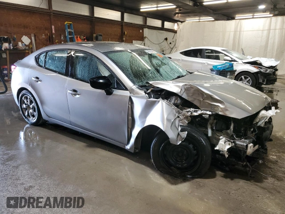 2015 Mazda 3 i SV with VIN JM1BM1T78F1221506, listed as a Copart auction lot 48940495 with 142,869 mi miles and Salvage Title. Bid and sale history available at carsss.com. Image 4.
