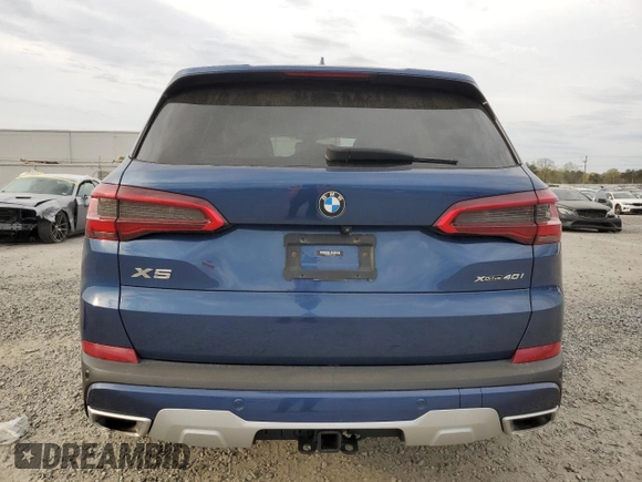 2020 BMW X5 xDrive40i with VIN 5UXCR6C0XLLL66972, listed as a Copart auction lot 51878465 with 135,814 mi miles and Clean Title. Bid and sale history available at carsss.com. Image 6.