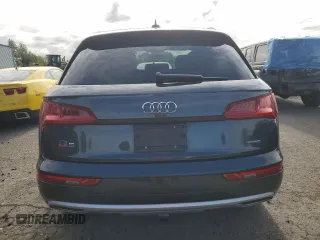 2019 Audi Q5 Premium with VIN WA1ANAFY4K2091932, listed as a Copart auction lot 57597415 with 66,430 mi miles and Salvage title. Bid and sale history available at DreamBid. Image 6.