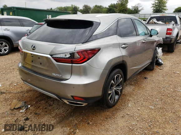 2022 Lexus RX with VIN JTJHZMDA1N2058839, listed as a Copart auction lot 55862772 with 7,964 mi miles and Salvage Title. Bid and sale history available at carsss.com. Image 4.