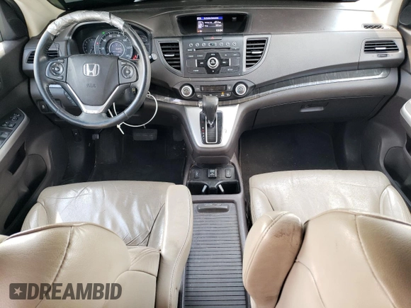 2013 Honda CR-V EX-L with VIN 2HKRM3H70DH523834, listed as a Copart auction lot 47344645 with 163,845 mi miles and Salvage Title. Bid and sale history available at DreamBid. Image 8.