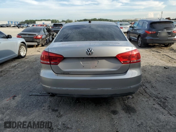 2013 Volkswagen Passat SEL Premium with VIN 1VWCH7A34DC039411, listed as a Copart auction lot 72908294 with 129,948 mi miles and Salvage Title. Bid and sale history available at carsss.com. Image 6.