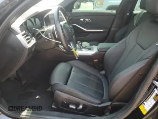 2020 BMW 3 Series 330i with VIN 3MW5R1J00L8B16760, listed as a Copart auction lot 59345705 with 39,672 mi miles and Salvage title. Bid and sale history available at DreamBid. Image 7.