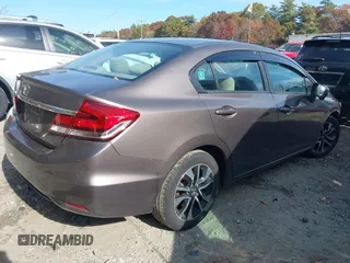 2015 Honda Civic EX with VIN 2HGFB2F80FH507306, listed as a IAAI auction lot 40719705 with 102,148 mi miles and . Bid and sale history available at DreamBid. Image 4.