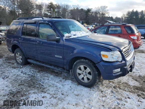 2007 Ford Explorer XLT with VIN 1FMEU73827UB53532, listed as a Copart auction lot 42154955 with 146,050 mi miles and Clean Title. Bid and sale history available at carsss.com. Image 4.
