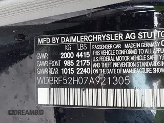 2007 Mercedes-Benz C 230 Sport z VIN WDBRF52H07A921305, wystawiony jako IAAI lot #41957653 z przebiegiem 114 523 mil mil oraz . Historia ofert i sprzedaży dostępna na DreamBid. Obrazek 9.