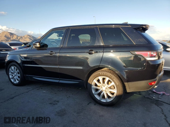 2017 Land Rover Range Rover Sport HSE with VIN SALWR2FK8HA666896, listed as a Copart auction lot 48310985 with 87,896 mi miles and Clean Title. Bid and sale history available at carsss.com. Image 2.
