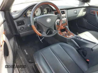 2001 Mercedes-Benz SLK-Class with VIN WDBKK65F61F225362, listed as a Copart auction lot 53525495 with 119,349 mi miles and Salvage Title. Bid and sale history available at carsss.com. Image 8.