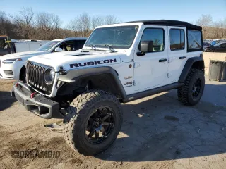 2020 Jeep Wrangler Unlimited Recon with VIN 1C4HJXFN1LW304404, listed as a Copart auction lot 81105414 with 58,863 mi miles and Clean title. Bid and sale history available at DreamBid. Image 1.