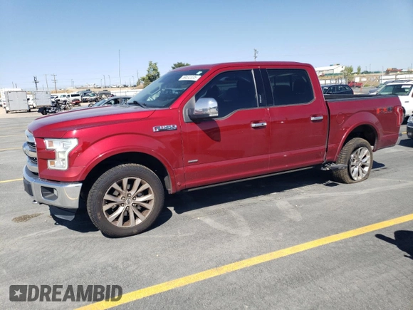 2015 Ford F-150 XLT with VIN 1FTEW1EG8FFB07223, listed as a Copart auction lot 59532335 with 167,007 mi miles and Salvage title. Bid and sale history available at DreamBid. Image 1.