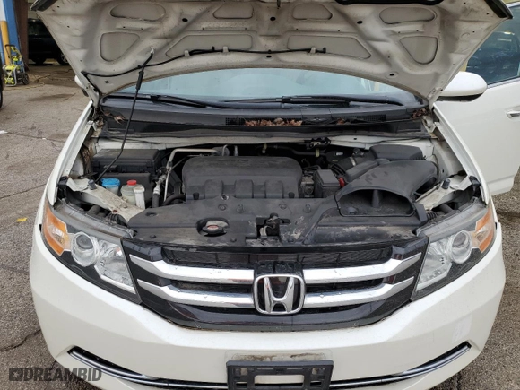 2016 Honda Odyssey EX-L with VIN 5FNRL5H61GB050471, listed as a Copart auction lot 51173675 with 72,768 mi miles and Salvage Title. Bid and sale history available at carsss.com. Image 12.