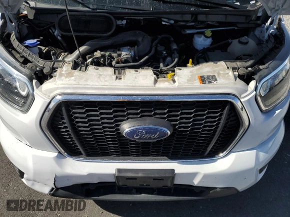 2023 Ford Transit Passenger XL with VIN 1FBAX2Y89PKA49027, listed as a Copart auction lot 58159815 with 48,648 mi miles and Clean title. Bid and sale history available at DreamBid. Image 11.